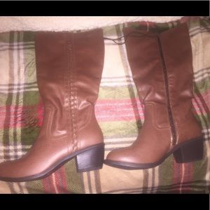 Brown Rider Boots